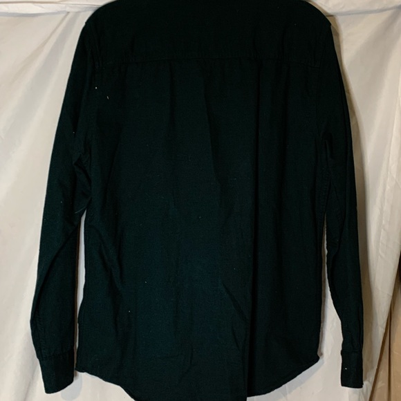 H&M Dark Green Button Up - Men’s Large - Picture 2 of 3